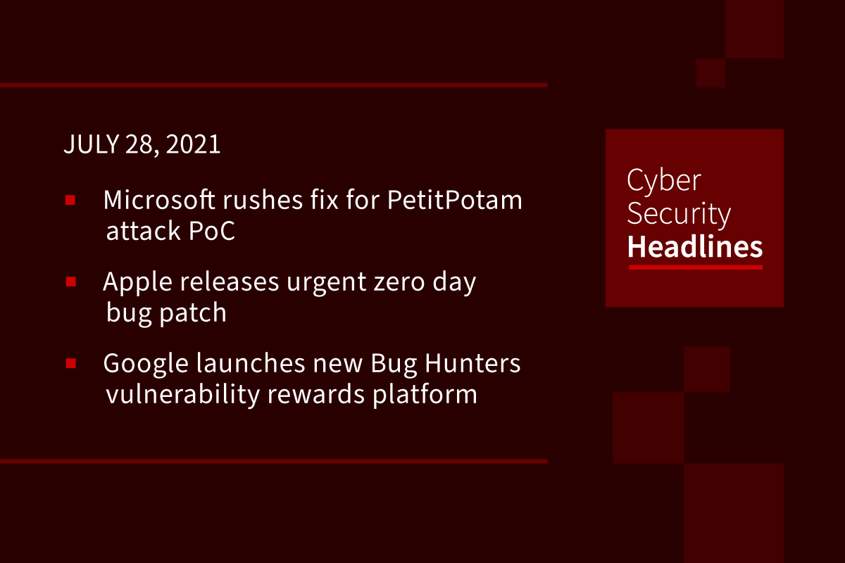 Cyber Security Headlines July 28 2021 Ciso Series Cyber Security Headlines July 28 2021 Ciso Series