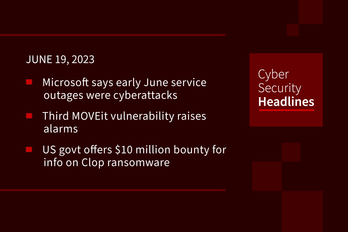 June disruptions to Outlook, cloud platform were cyberattacks: Microsoft