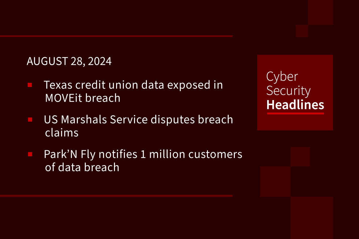 MOVEit incident, U.S. Marshals disputes breach, Park’N Fly breach